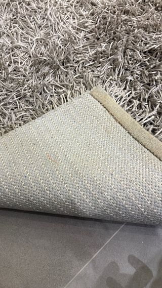 Tappeto Shaggy Grigio Chiaro 160x240