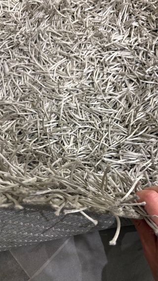 Tappeto Shaggy Grigio Chiaro 160x240