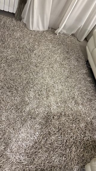 Tappeto Shaggy Grigio Chiaro 160x240