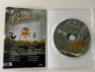 DVD Bambi 2 El Príncipe Del Bosque Español