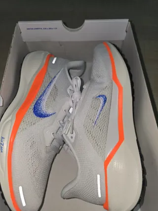 Zapatillas Nike Air Zoom Pegasus Blancas Naranja