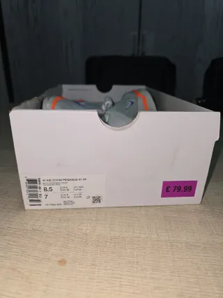 Zapatillas Nike Air Zoom Pegasus Blancas Naranja