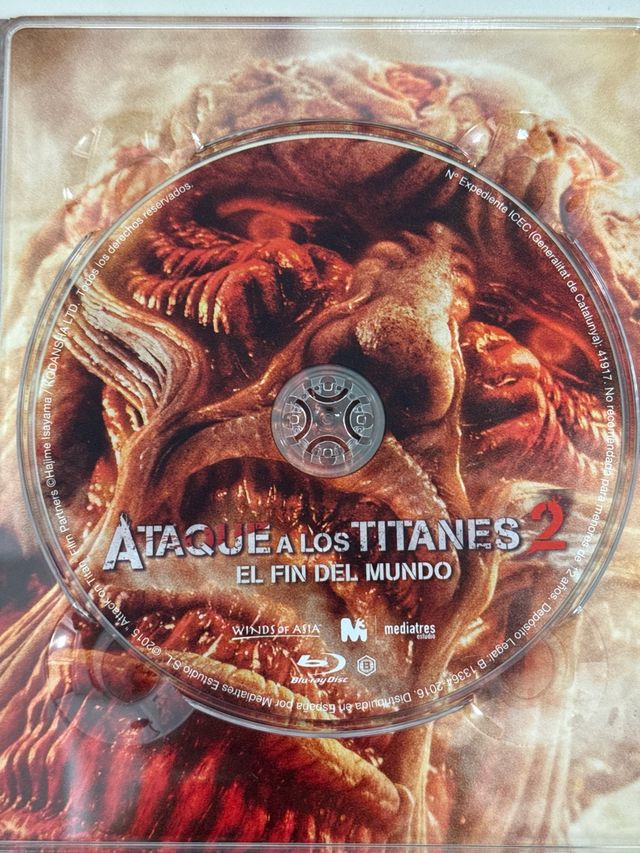 Ataque a los Titanes Blu-ray Parte 1 y 2