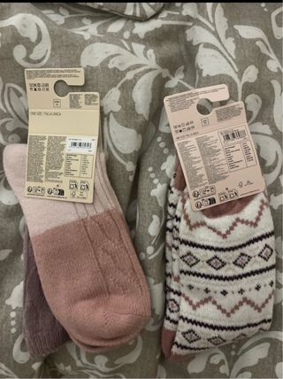 2 Pares de calcetines Women'secret Talla Única