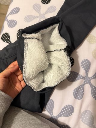 Pantalones leggings térmicos con borreguito