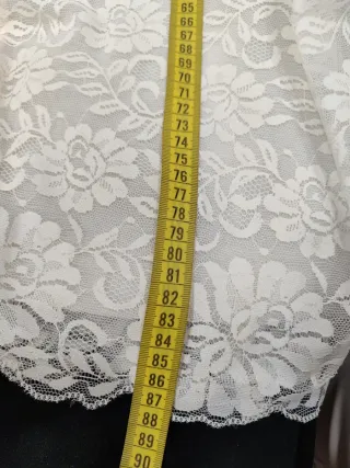 Cancán Comunión color crema Tul y Encaje