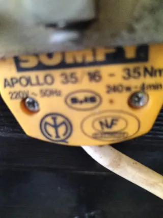 Motor Toldo/Persiana Eléctrico Azul