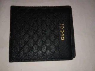 Cartera Negra Estilo Gucci