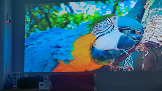 Alquiler Proyector JMGO Gris + Pantalla ALR