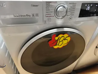 Lavadora LG 8kg A+++ 1400 rpm