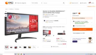 Monitor LG Ultrawide FHD