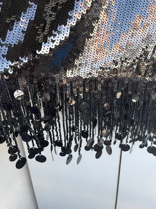 Falda Lentejuelas flecos T/S