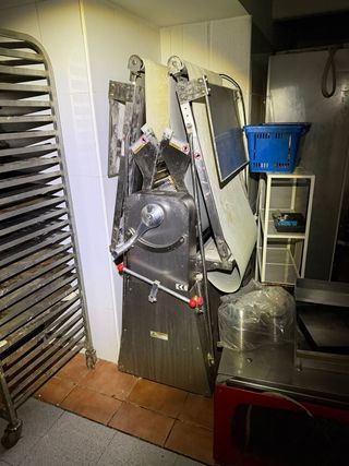 Laminadora de masa industrial