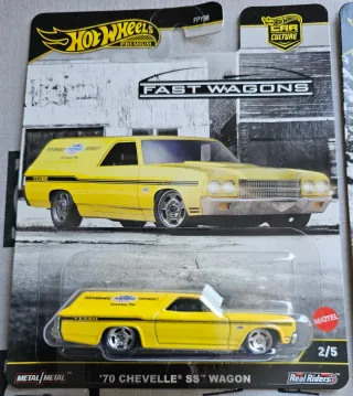 Hot Wheels Premium Fast Wagons 70 Chevelle SS