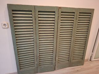 Persianas mallorquinas restauradas