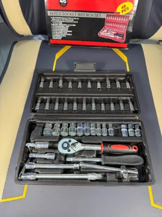 Set chiavi a bussola 46 pezzi