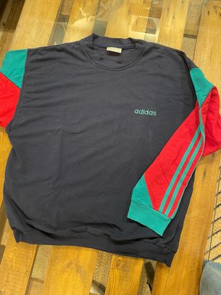 Sudadera Adidas Azul Roja y Verde