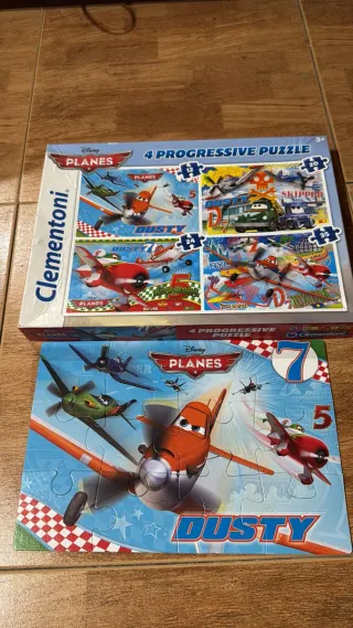 Puzzle Clementoni Disney Planes 4 en 1