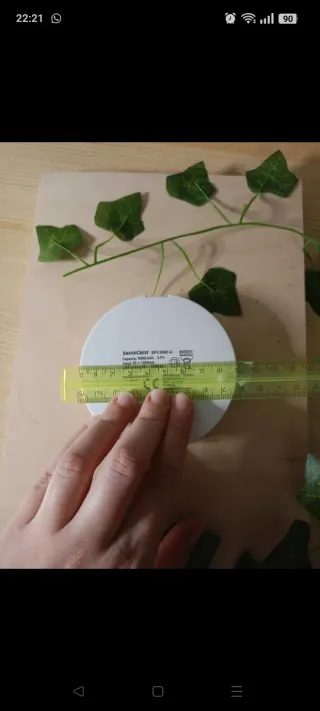 Powerbank Espejo con Luz LED