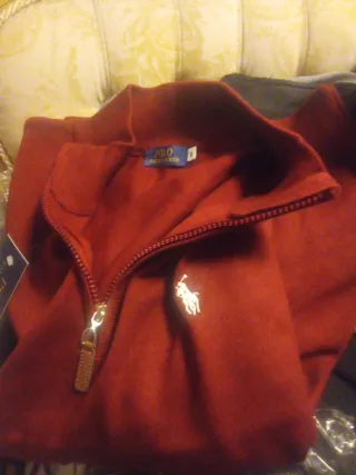 Polo Ralph Lauren Jersey Rojo Talla M