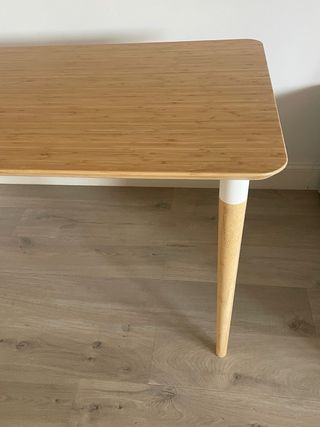 Mesa Ikea Anfallare Bambú Madera
