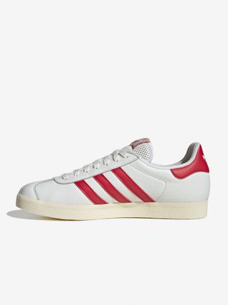 Zapatillas Adidas Gazelle Talla 44 Blancas Rojas