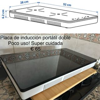 Placa Inducción Portátil Doble