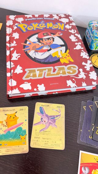 Pack Pokémon: Libro, Cajas y Cartas