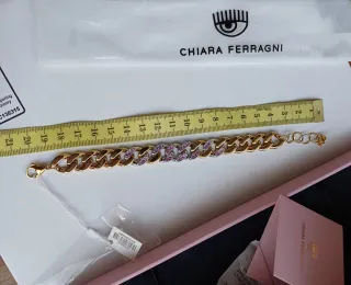 Bracciale Chiara Ferragni Oro e Rosa