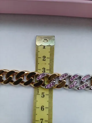 Bracciale Chiara Ferragni Oro e Rosa