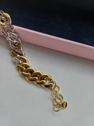Bracciale Chiara Ferragni Oro e Rosa