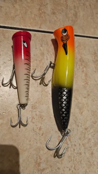 Señuelos de pesca Popper (2 unidades)