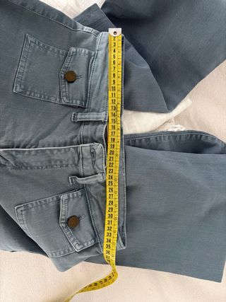 Pantalón campana Nicoli azul