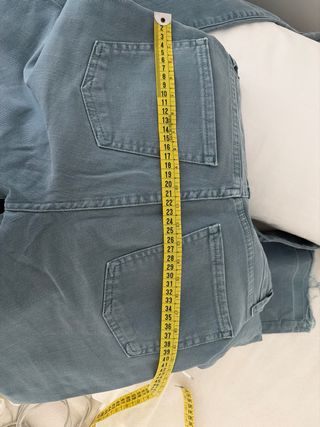 Pantalón campana Nicoli azul