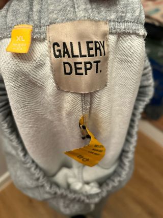 Pantalón Gallery Dept. Gris con Diseño