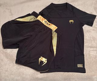 Conjunto Venum ONE Championship Negro/Dorado