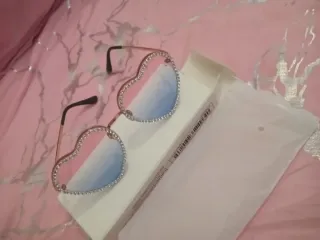 Gafas de Corazón nuevas  con Brillantes