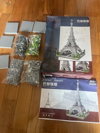 Torre Eiffel Lego 1765 Peças