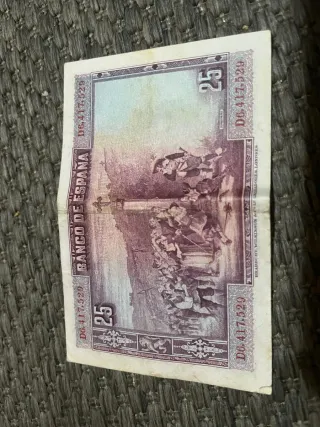 Lote Billetes Pesetas Antiguas