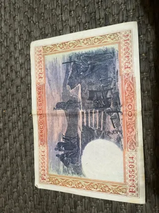 Lote Billetes Pesetas Antiguas