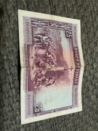 Lote Billetes Pesetas Antiguas