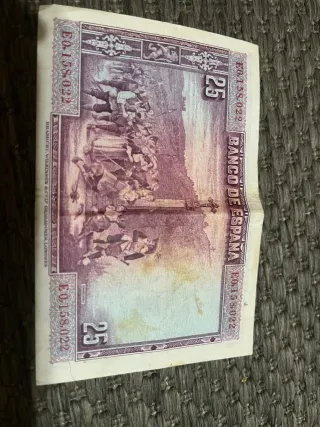 Lote Billetes Pesetas Antiguas