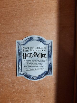 Varita Harry Potter Noble Collection Oficial