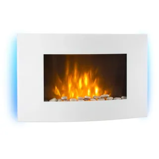 Chimenea Klarstein Lausanne Blanca