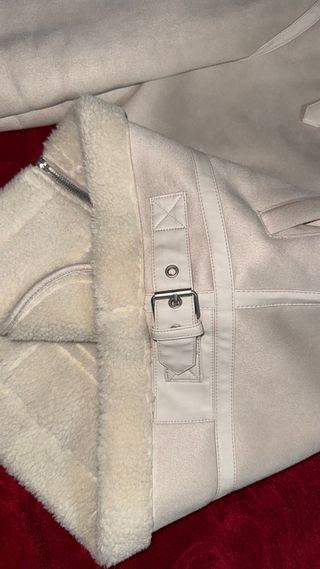 Chaqueta Zara Beige Talla S