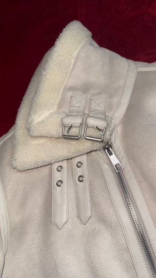 Chaqueta Zara Beige Talla S