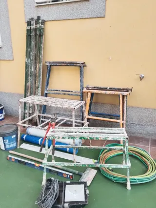 Reglas telescópicas y borriquetas