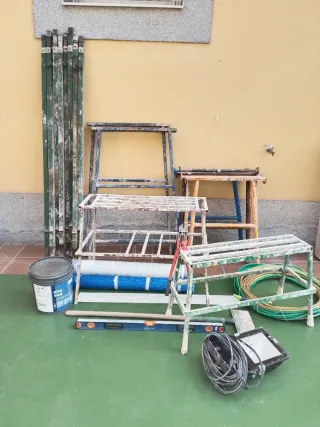 Reglas telescópicas y borriquetas