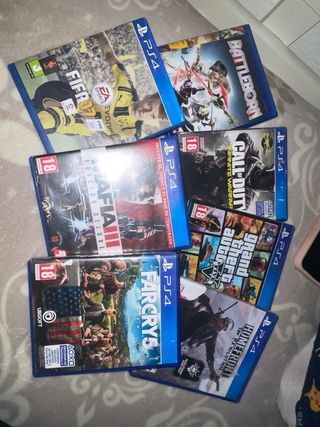 Juegos de la ps 4