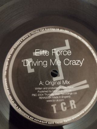 2 Vinilo Elite Force - Driving Me Crazy
